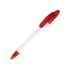 Ручка шариковая Celebrity «Эвита», белый/красный, белый/красный, пластик