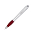 Nash серебряная ручка с цветным элементом, красный, красный, пластик/металл