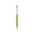 Ручка шариковая ECO W, зеленое яблоко, зеленое яблоко, пшеничное соломенное волокно - 30%, переработанный пластик - 70%