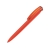 Ручка шариковая трехгранная UMA «TRINITY K transparent GUM», soft-touch, оранжевый