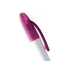 Ручка шариковая Celebrity «Эвита», белый/фиолетовый, белый матовый/фиолетовый, пластик