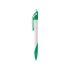 Ручка шариковая «Тироль», белый/зеленый, белый/зеленый, пластик