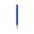 Ручка шариковая Pavo синие чернила, ярко-синий, ярко-синий/серебристый, абс пластик