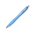 Шариковая ручка Nash из пшеничной соломы с хромированным наконечником, cиний