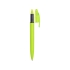 Ручка пластиковая шариковая «Mark» с хайлайтером, зеленое яблоко, зеленое яблоко, пластик