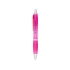 Перламутровая шариковая ручка Nash, розовый, розовый/серебристый, абс пластик