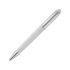 Ручка шариковая Draco, белый, белый/серебристый, абс пластик
