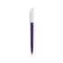 Ручка пластиковая шариковая Миллениум Color BRL, фиолетовый/белый, фиолетовый/белый, пластик