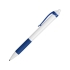 Ручка пластиковая шариковая «Centric» с грипом, белый/синий, белый/синий, пластик