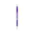 Шариковая ручка с резиновой накладкой Turbo, пурпурный, пурпурный, абс пластик