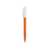 Ручка пластиковая шариковая Миллениум Color BRL, оранжевый/белый, оранжевый/белый, пластик