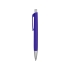 Ручка пластиковая шариковая Gage, синий, синий/серебристый, пластик