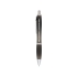 Перламутровая шариковая ручка Nash, черный, черный/серебристый, абс пластик