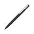 Ручка шариковая пластиковая Bon с покрытием soft touch, черный, черный, пластик