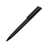 Ручка пластиковая soft-touch шариковая «Taper», черный, черный, пластик