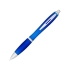 Перламутровая шариковая ручка Nash, ярко-синий, ярко-синий/серебристый, абс пластик
