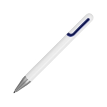Ручка шариковая Nassau, белый/синий