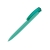 Ручка шариковая трехгранная UMA TRINITY K transparent GUM, soft-touch, морская волна