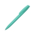 Шариковая ручка Coral Gum  с прорезиненным soft-touch корпусом и клипом., бирюзовый, бирюзовый, пластик