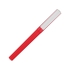 Ручка пластиковая шариковая трехгранная «Nook» с подставкой для телефона в колпачке, красный/белый, красный, пластик