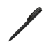Ручка пластиковая шариковая трехгранная Trinity Gum soft-touch, черный, черный, пластик с покрытием soft-touch