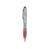 Nash серебряная ручка с цветным элементом, красный, красный, пластик/металл