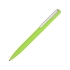 Ручка шариковая пластиковая Bon с покрытием soft touch, зеленое яблоко, зеленое яблоко, пластик