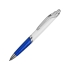 Ручка шариковая «Призма» белая/синяя, белый/синий, пластик