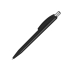 Ручка шариковая пластиковая BEAT, черный, черный, пластик