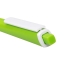 Ручка пластиковая трехгранная шариковая Lateen, зеленое яблоко/белый, зеленое яблоко/белый, пластик