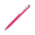 Ручка шариковая пластиковая Bon с покрытием soft touch, розовый, розовый, пластик