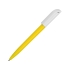 Ручка пластиковая шариковая Миллениум Color BRL, желтый/белый, желтый/белый, пластик