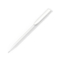 Ручка пластиковая шариковая  UMA Happy, белый, белый, пластик