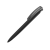 Ручка шариковая трехгранная UMA «TRINITY K transparent GUM», soft-touch, черный