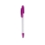 Ручка шариковая Celebrity «Эвита», белый/фиолетовый