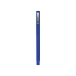 Ручка шариковая пластиковая Quadro Soft, квадратный корпус с покрытием софт-тач, синий, синий, пластик с покрытием soft-touch