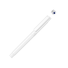 Капиллярная ручка в корпусе из переработанного материала rPET RECYCLED PET PEN PRO FL, белый с синим