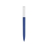 Ручка пластиковая шариковая Миллениум Color BRL, синий/белый, синий/белый, пластик