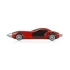 Ручка шариковая «Сан-Марино» в форме автомобиля с открывающимися дверями и инерционным механизмом движения, красная, красный/черный/серебристый, пластик