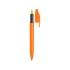 Ручка пластиковая шариковая «Mark» с хайлайтером, оранжевый, оранжевый, пластик