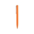Ручка шариковая пластиковая Bon с покрытием soft touch, оранжевый, оранжевый, пластик