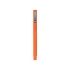 Ручка шариковая пластиковая Quadro Soft, квадратный корпус с покрытием софт-тач, оранжевый, оранжевый, пластик с покрытием soft-touch