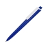 Ручка пластиковая трехгранная шариковая Lateen, синий/белый, синий/белый, пластик