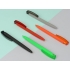 Ручка шариковая трехгранная UMA «TRINITY K transparent GUM», soft-touch, красный, красный, пластик