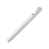Ручка шариковая пластиковая Quadro Soft, квадратный корпус с покрытием софт-тач, белый, белый, пластик с покрытием soft-touch