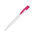 Ручка шариковая Какаду, белый/розовый, белый/розовый, пластик