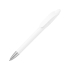 Ручка шариковая Celebrity «Айседора», белый, белый/серебристый, пластик