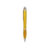 Ручка цветная светящаяся Nash, желтый, желтый, пластик