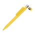 Ручка шариковая UMA «ON TOP SI F», желтый, желтый, пластик
