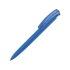 Ручка шариковая трехгранная UMA «TRINITY K transparent GUM», soft-touch, синий, синий, пластик